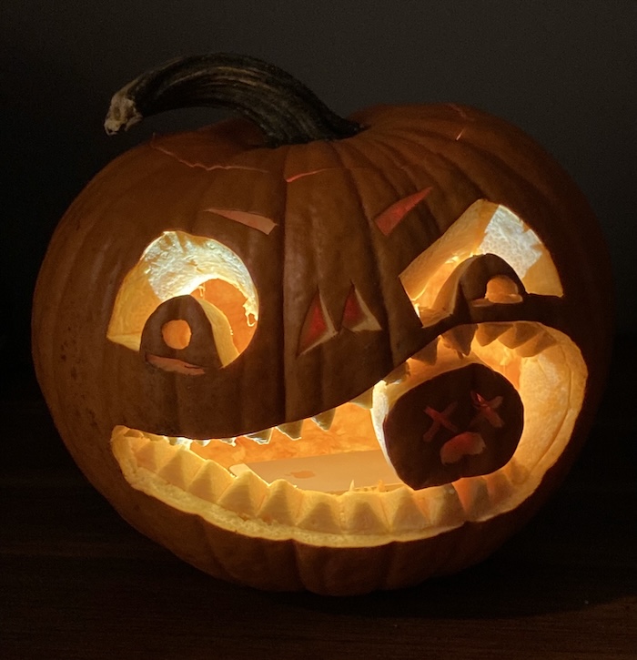My second adult Halloween pumpkin